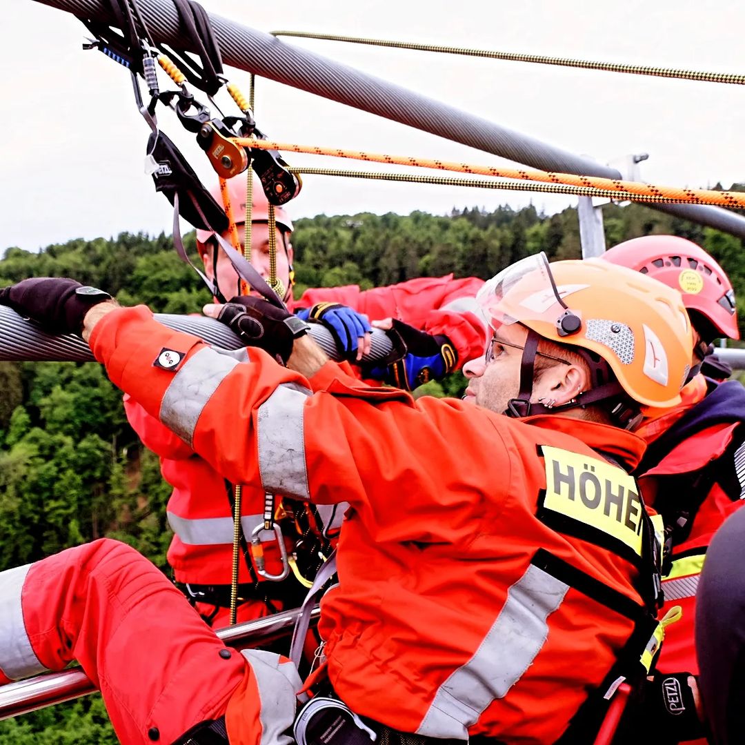 Portrait von Höhenretter Sebastian Maile, Illertissen